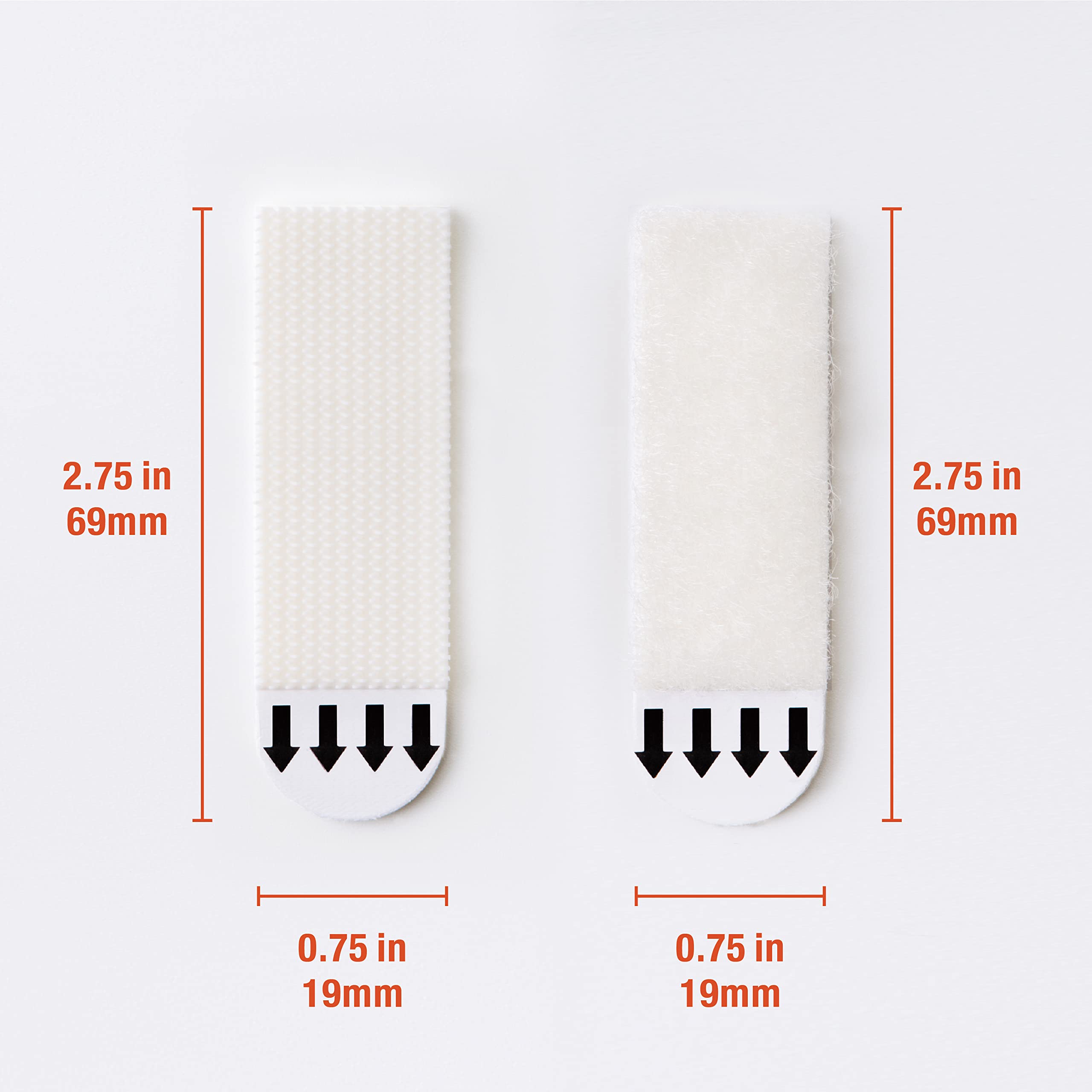 Picture Hanging Strips - No Drilling - Self-Adhesive Velcro - Hanging Picture Frames - Double-Sided Tape - Damage-Free Removal - Poster Strips — image 2