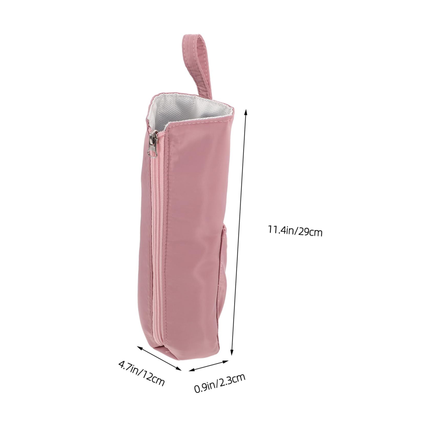 Hot Iron Holder & Mat, Heat Resistant Travel Bag for Curling Iron, Flat Iron - Hair Tool Organizer for Home, Travel (Pink) โ image 5