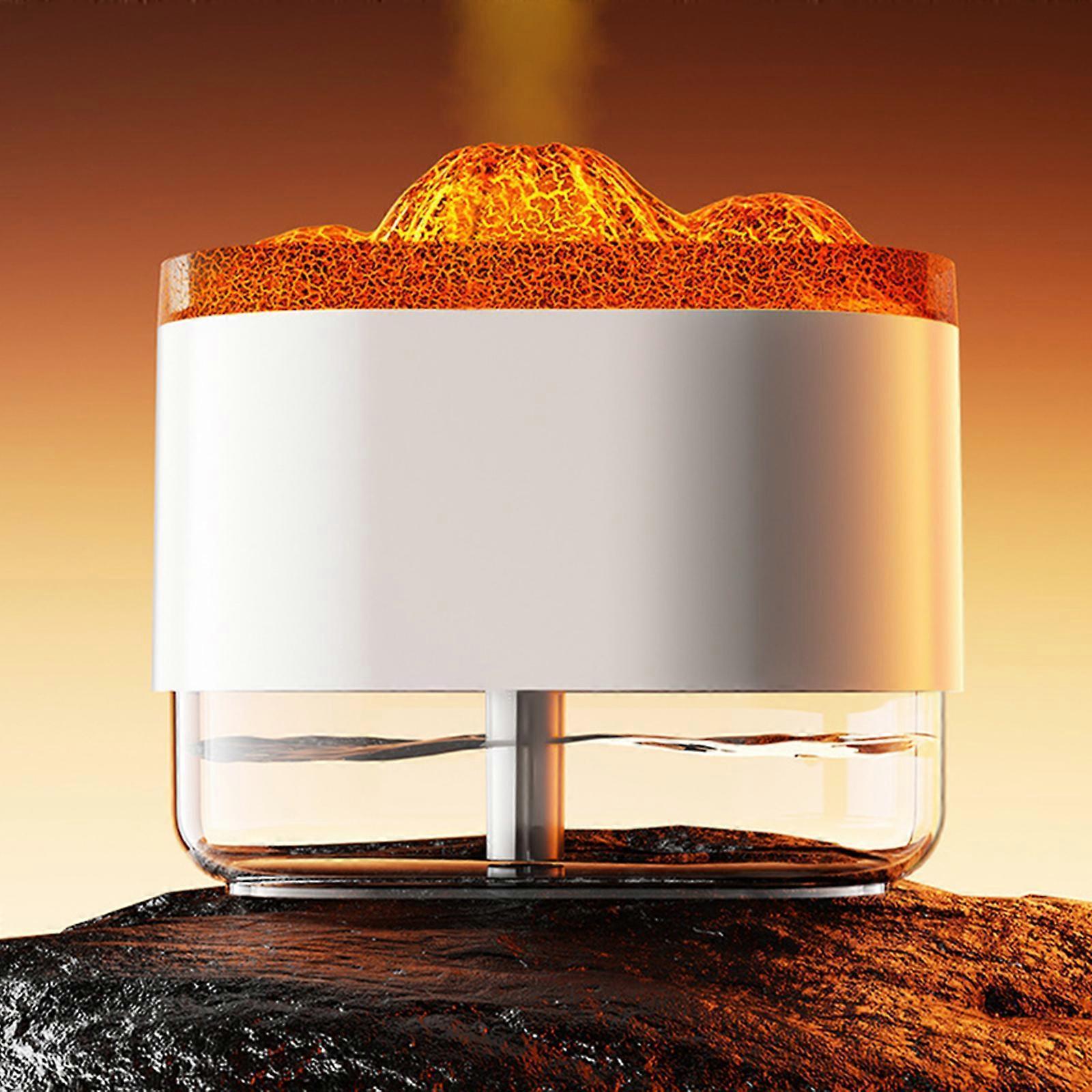 300ml Flame Effect Aromatherapy Humidifier with LED Light, Quiet USB Humidifier โ image 5