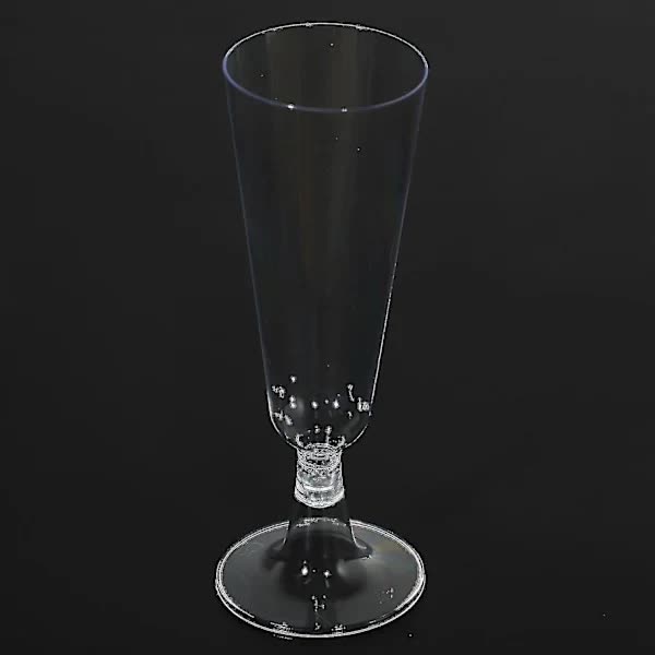 60 pcs 150 ml plastic wine glasses, champagne glasses, red wine glasses, versatile, a must for party carnivals — image 4