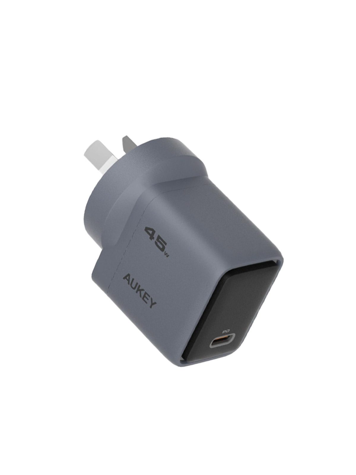 AUKEY Comet 45W GaN USB-C PD/PPS Fast Wall Charger for iPhone, Samsung & USB-C Devices – PA-C2