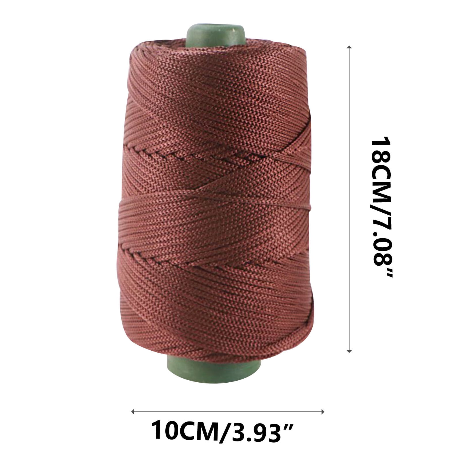 32 Colors Macrame Cotton Cord 200g/7.05oz,100% Natural Handmade 4 Strands Twisted Cotton Rope Polyester Thread Spools for Wall Hanging Plants Hangers Gift — image 2