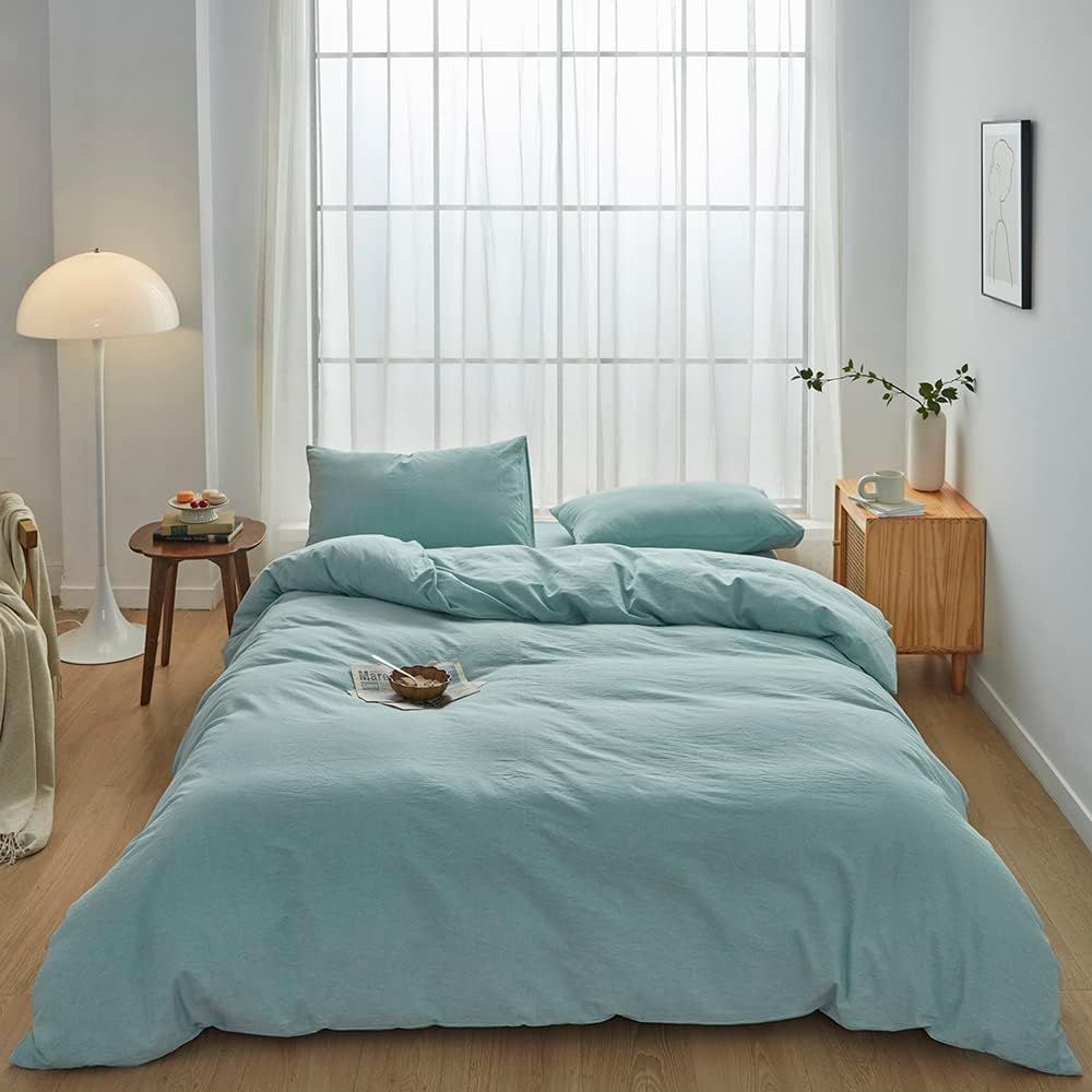 Hotel Soft Microfiber Duvet Cover Set-2000TC Quilt Cover Set & Pillowcases -1 Donna Cover Zipper Closure & 1 x Pillowcases-Breathable Bedding - Wrinkle, Fade