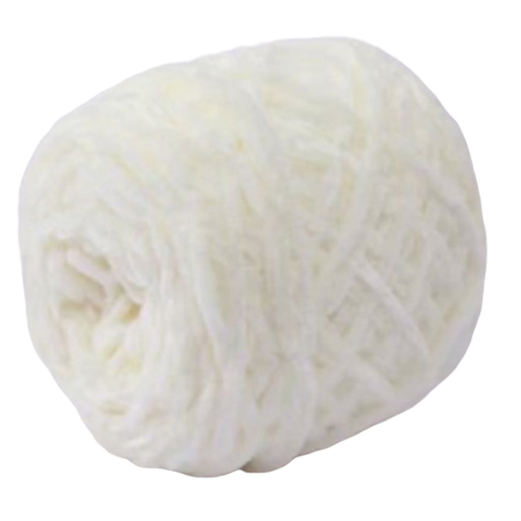 Diy Crochet Scarf Yarn 09 Light Dark Green, Soft Gold Velvet Knitting Yarn Diy Shawl Scarf Crochet Thread Woollenyarn 06 Creamy White