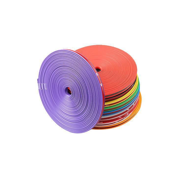 Ning zhi Rubber Car Wheel Hub Anti Scratch Strip 8m Gray( 8m ) — image 3