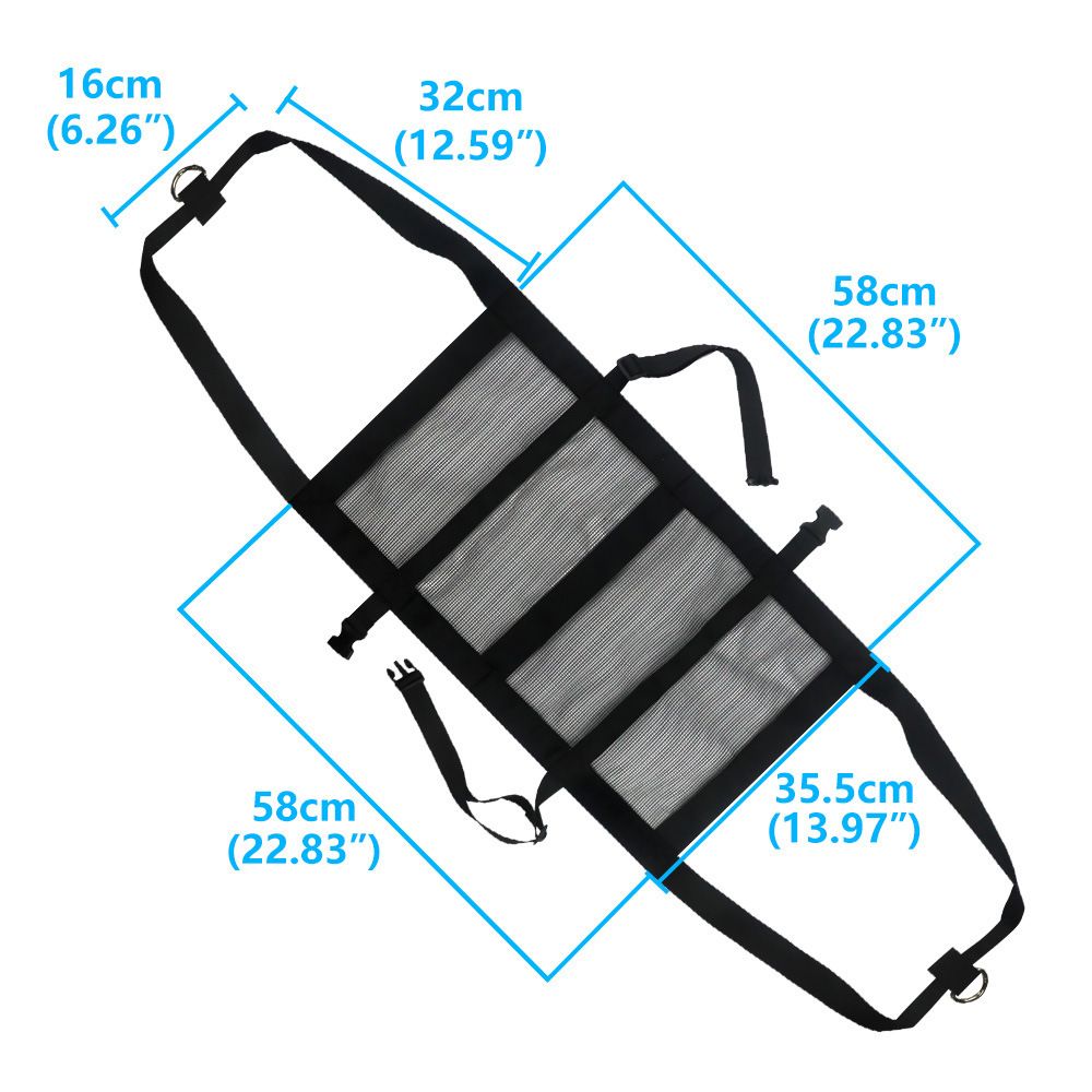 Calf Sling for Weighing Animals, Lamb Scale Hanging Weight Scale Sling with D-Ring Adjustable for Weighing Lamb Baby Alpaca — image 2