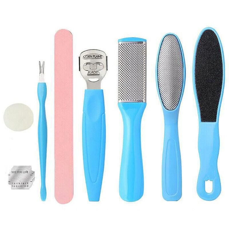 8Pcs Manicure Foot Rasp File Hard Dead Skin Remover Pedicure Peeling Tools Kit โ image 2