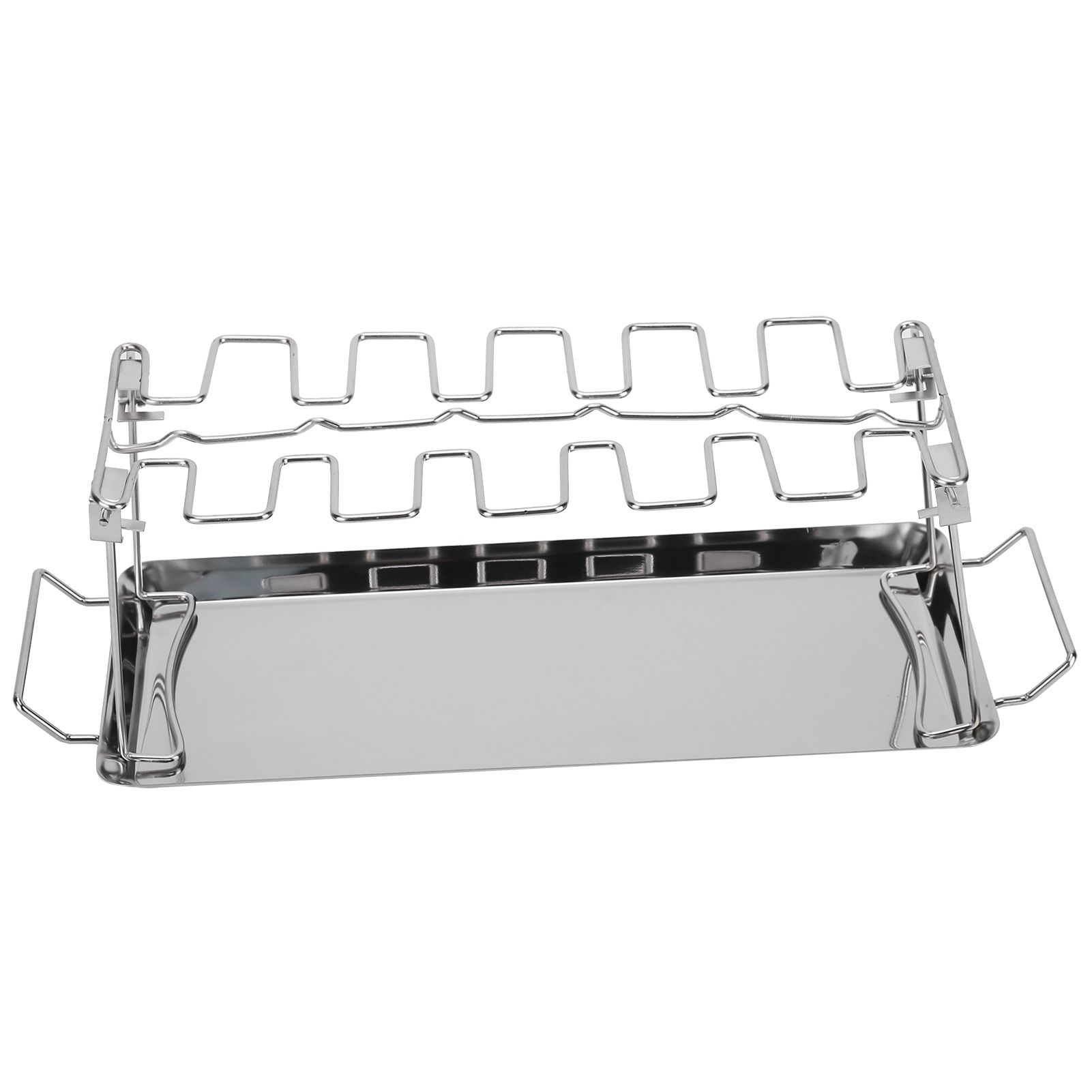 Chicken Wing Leg Rack with Bakeware Vertical Chicken Leg Grill for Barbecue Accessories — image 6