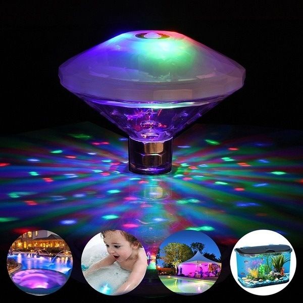 Swimming Pool Lights Floating Pool Lights Underwater Lights Pool Accessories with 7 Modes for 2 Pack — image 3
