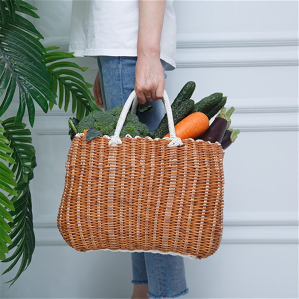 The Golden Girls Sophia's Wicker Purse Handbag Cosplay Measures 12 × 5 × 8 Inch — image 5
