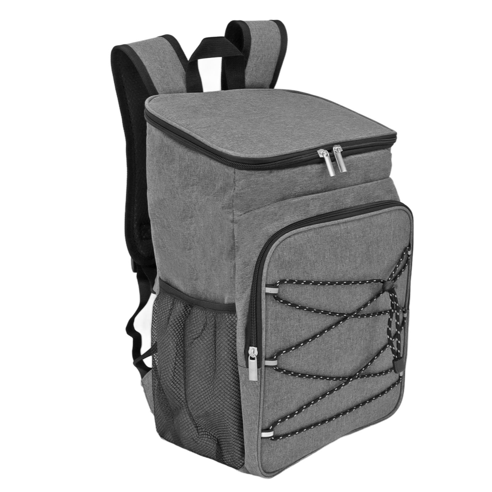 Camping Insulated Backpack Cooler Backpackck Thermal Cooler Bag with Cup Holders for Fruits Drinks Lunch Boxes Mobile Phones Wallets โ image 3
