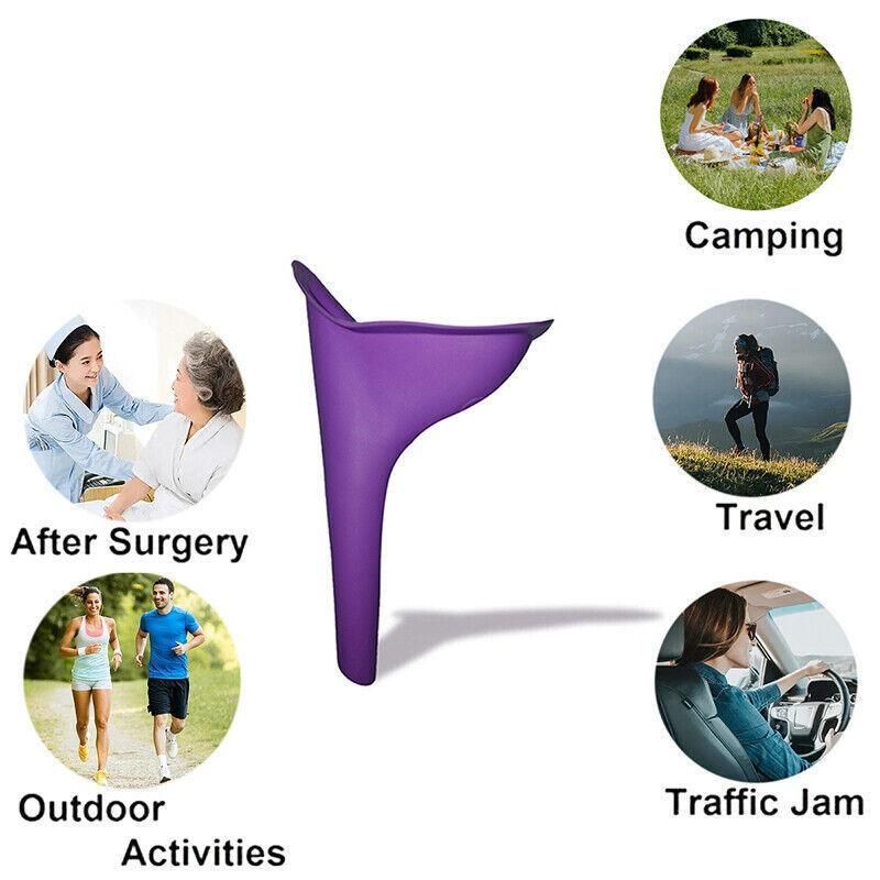 Portable Camping Female Her She Urinal Funnel Ladies Woman Urine Wee Loo Travel β image 5