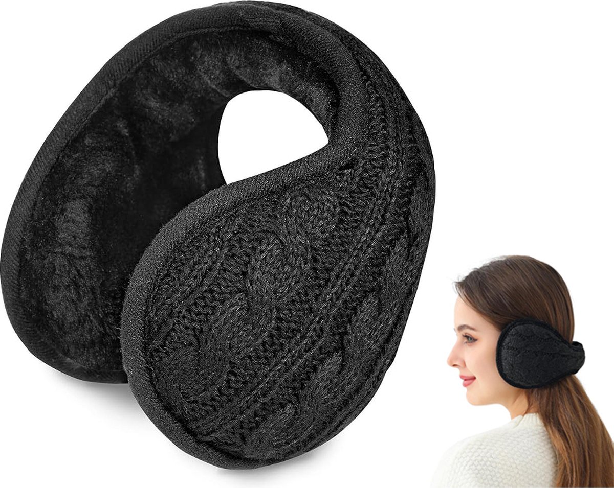 Warm Ear Warmers - Ear Warmer - Classic Winter Ear Warmers - Fleece Ear Warmers - Wraparound Sturdy Soft Comfortable Plush - Fleece Headband - Ear