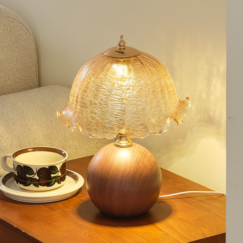Warm Light French-Inspired Bedside Lamp - Modern Minimalist Warm Light โ image 2