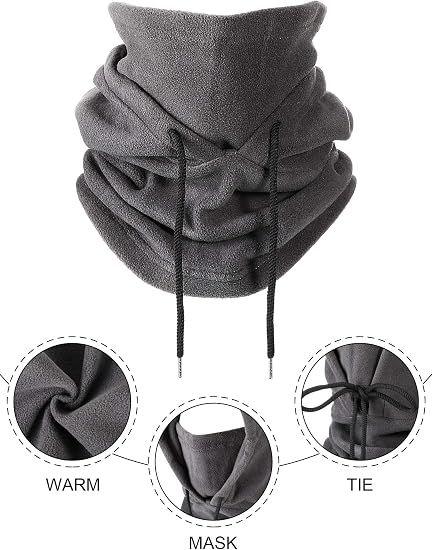 Winter Warmth Fleece Beanie Ski Face Mask Heavyweight Cold-Weather Protection Men's Exclusive The Perfect Gift for Him — image 2