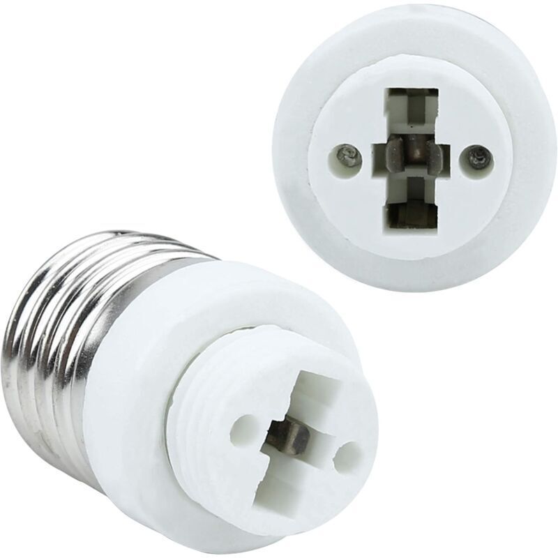 4X Lamp Socket Adapter E27 To G9 In White - 4 pcs Set Reformatting Converters For Lamp Sockets For Incandescent, LED — image 4