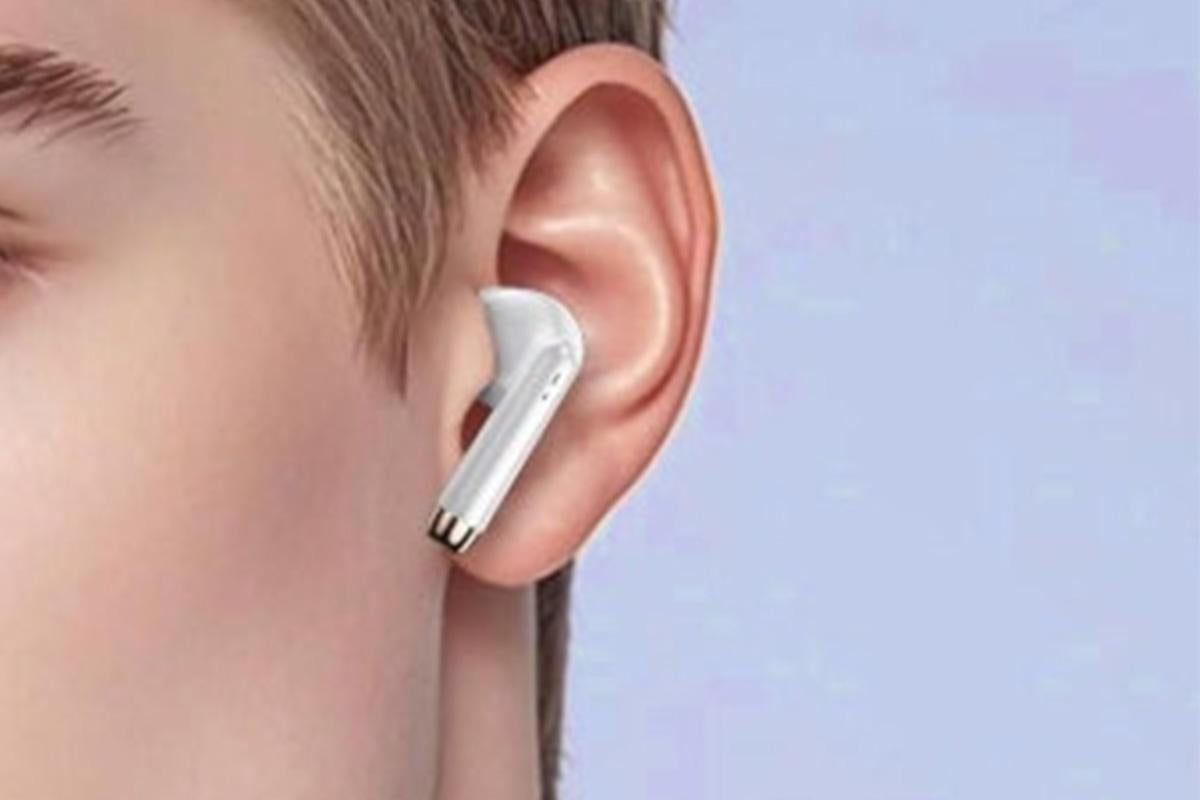 Wireless Earbuds Bluetooth 5.3 In-Ear Headphones with Noise Cancelling Mic IPX7 Waterproof Sports Earphones - White — image 4