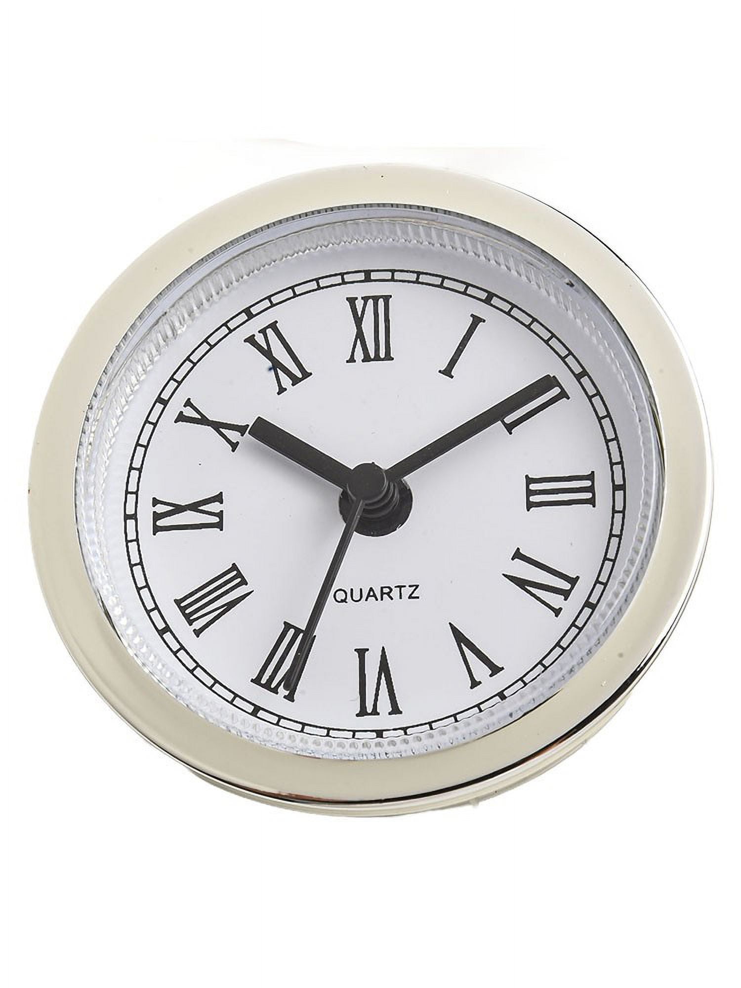 Quartz Clock Insert Movement Replacement DIY Gold Arabic Numbers Clock Repair Tool, 60MM — image 5