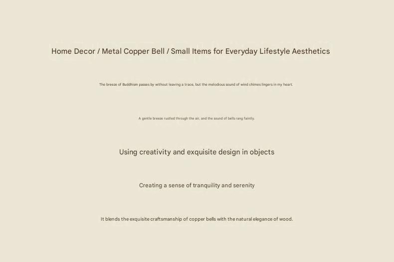 Red Magnetic Door Bell Chime - Dopamine Style Brass Bell with Alloy Frame - No Drill Entry Door Chime for Home, Office, Fridge - Modern Japanese Design, Crisp — image 4