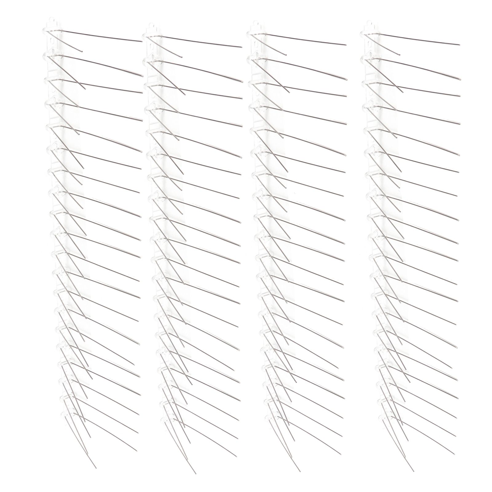 6Pcs Anti Bird Spike Stainless Steel Outdoor Birds Pigeons Repellent Tool Fence Wall Accessory — image 2