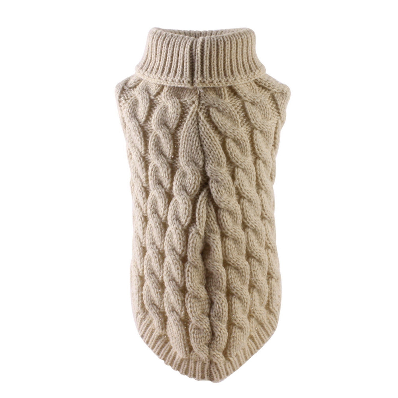 Dog Sweater for Small Medium Dogs, Warm Comfortable Winter Pet Clothes, Cute Knitted Sleeveless Pet Sweaters for Puppies, Cats, Dog Apparel & Accessories S โ image 4