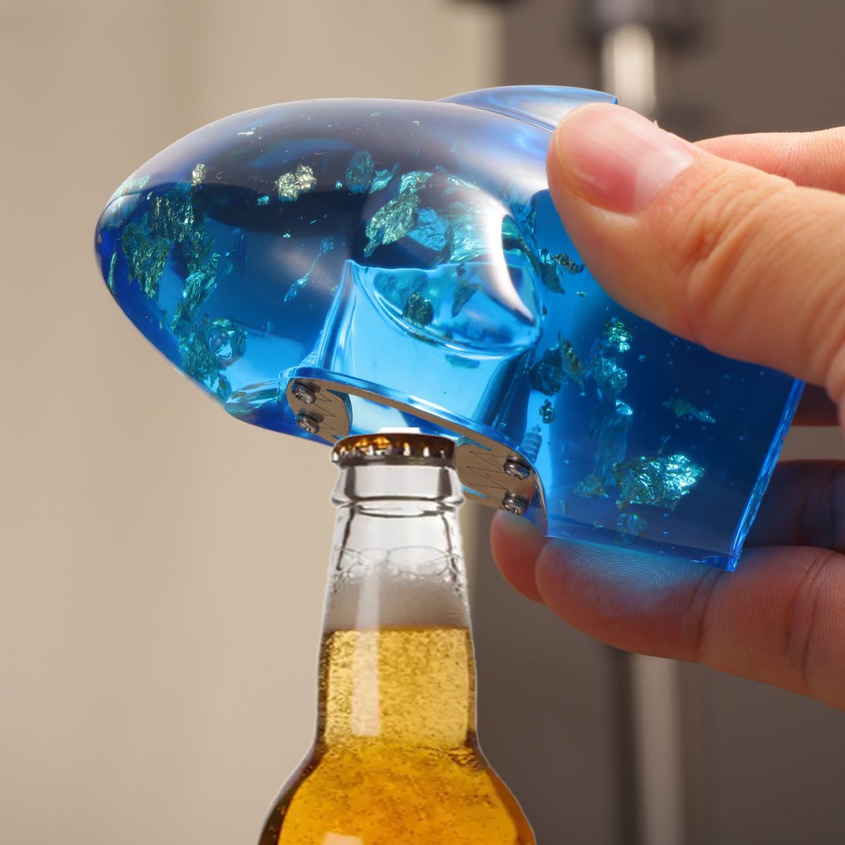 2 set Bottle Opener Resin Molds,Shark Resin Bottle Opener Molds, Box molds for epoxy Resin Beer Spanner Kit — image 2