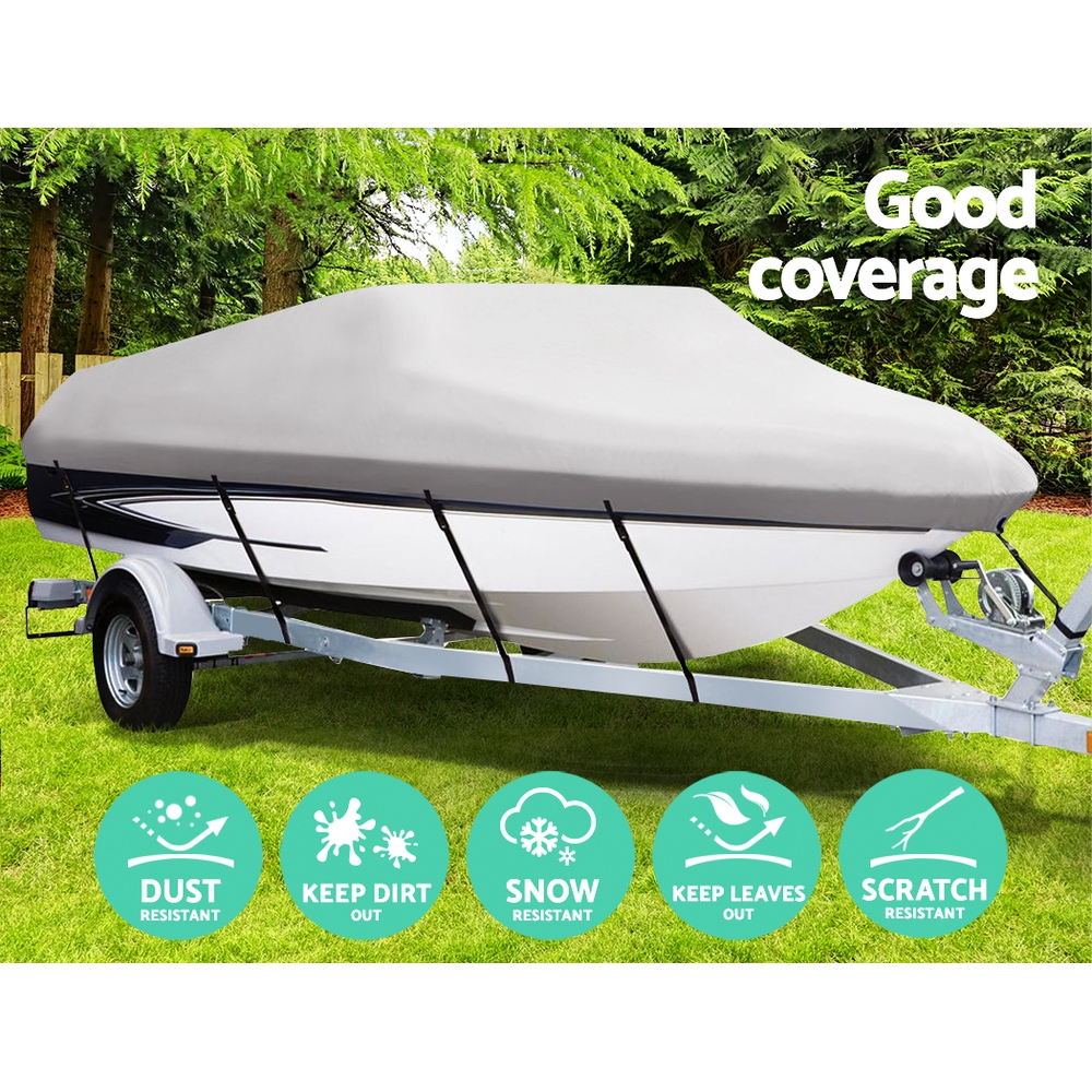 Seamanship 16-18.5ft Boat Cover Trailerable Marine Grade 600D — image 3