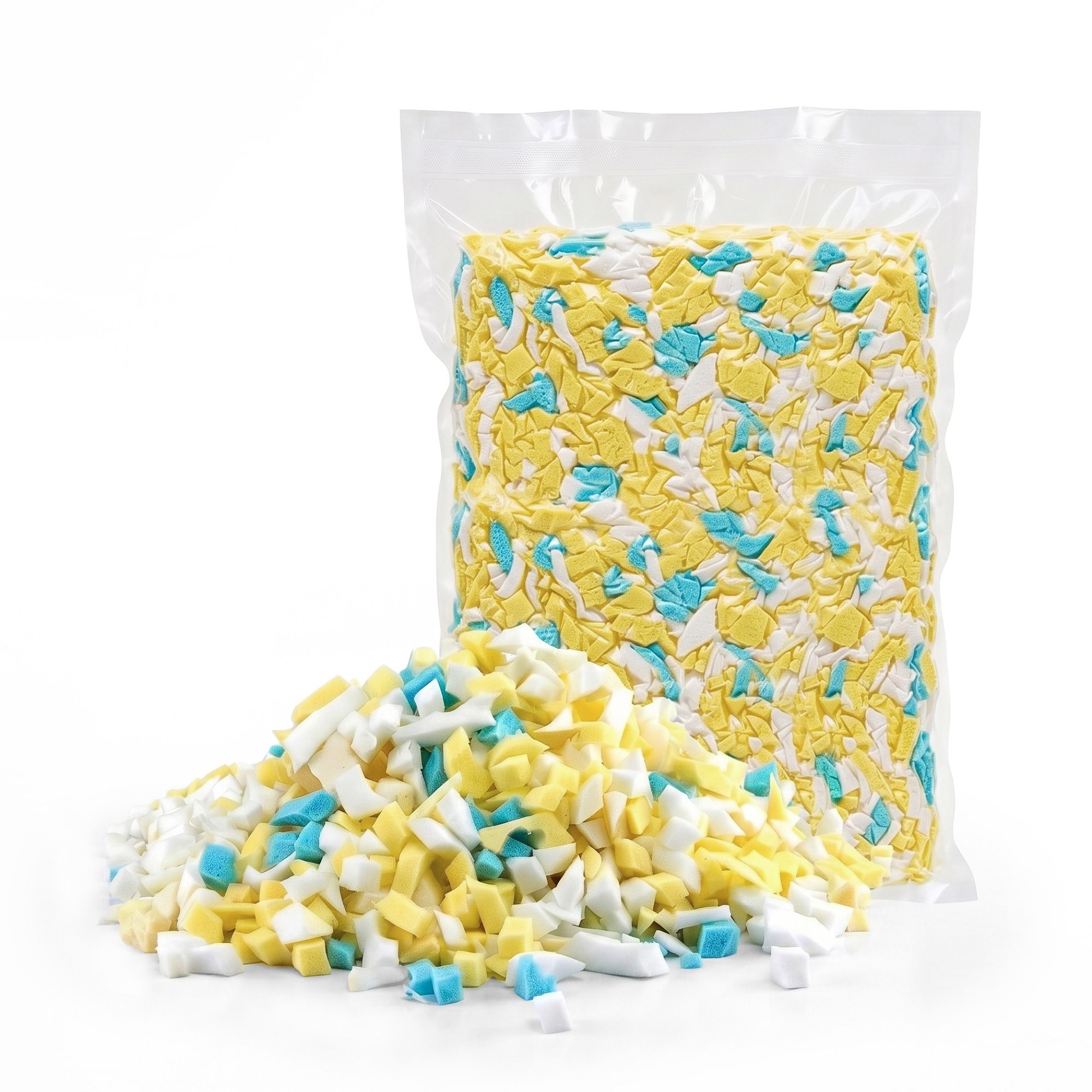 Artiss 5lbs (2.2KG) Bean Bag Filler Shredded Memory Foam Filling High Density Soft Pillow Stuffing for Bean Bag Chair, Couch Cushion, Dog Bed
