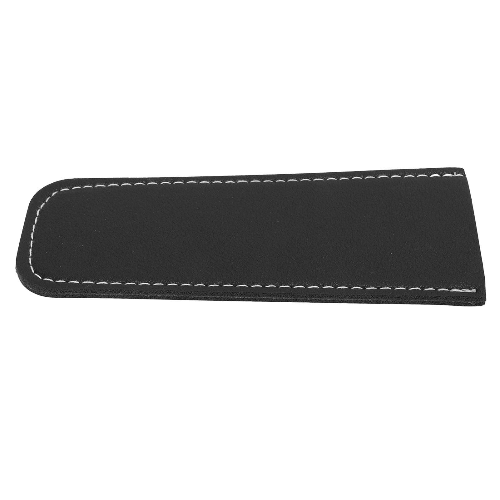 Pan Handle Cover PU Leather Anti Scald Hot Pot Holder Kitchen Cooking Accessories for Cast Iron Skillet Frying Pan Black — image 6