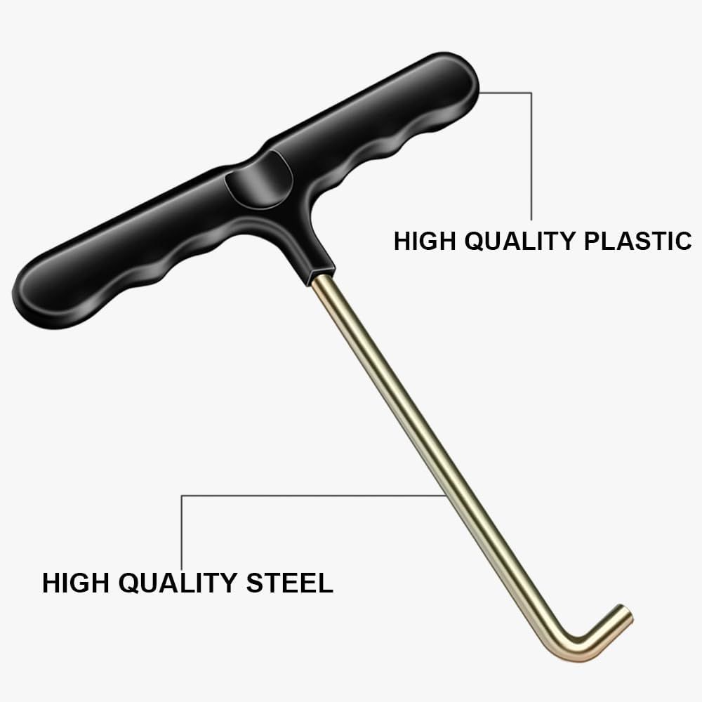 Trampoline Spring Pull Tool Kit Trampoline T-Hook Puller Spring Pull T-Shape Hook Trampoline Accessories — image 4