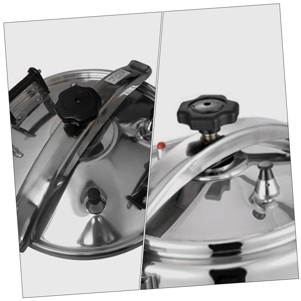 2pcs Pressure Cooker Knob Pressure Cooker Safety Valve Propane Oven Pot Cover Handle Stoves Float Steam Release Handle Stove Knobs