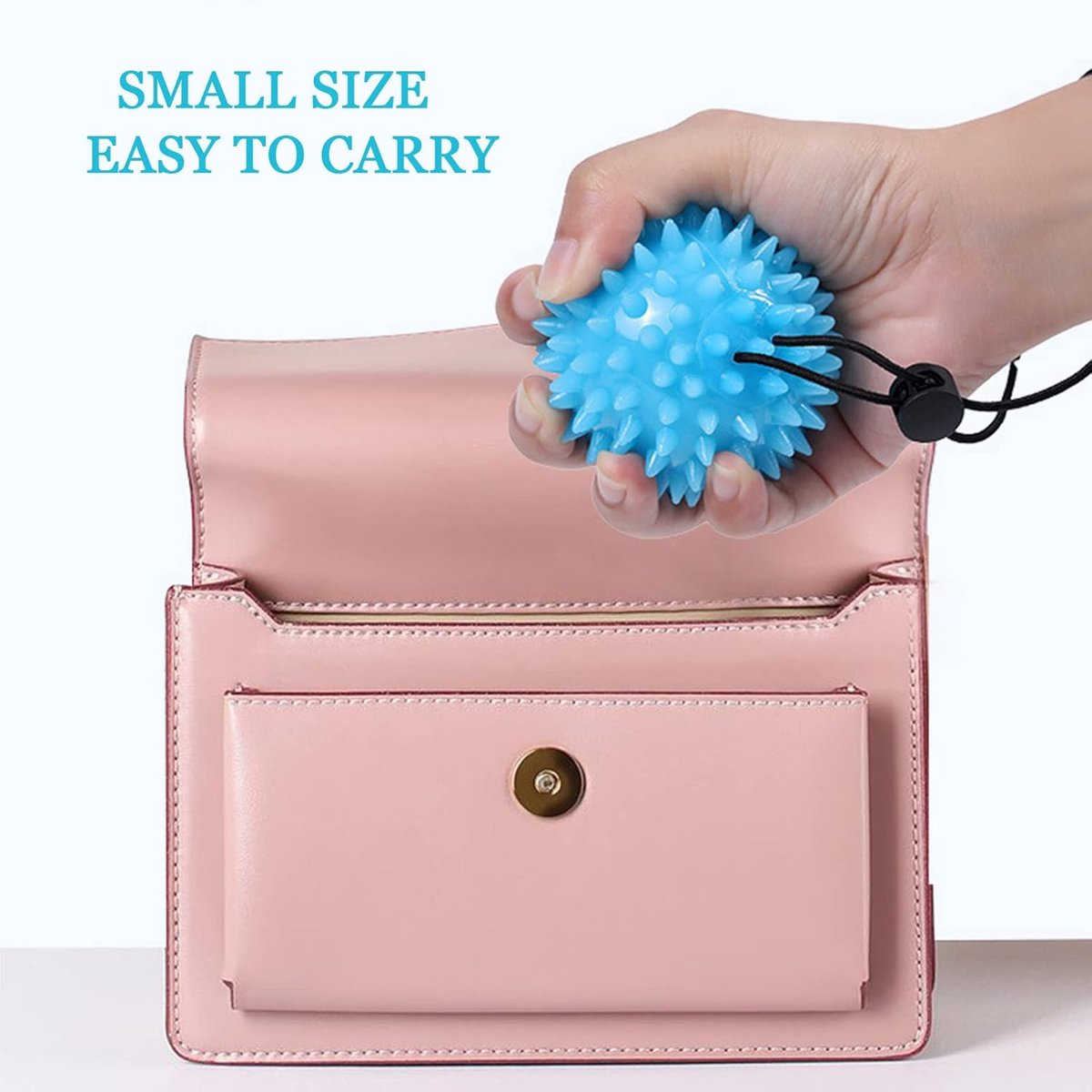 Massage ball - Professional massage balls - Portable Finger trainer - Myofascial ball - Exercise ball - Fitness ball Hedgehog ball - Foot massage - Muscle — image 3