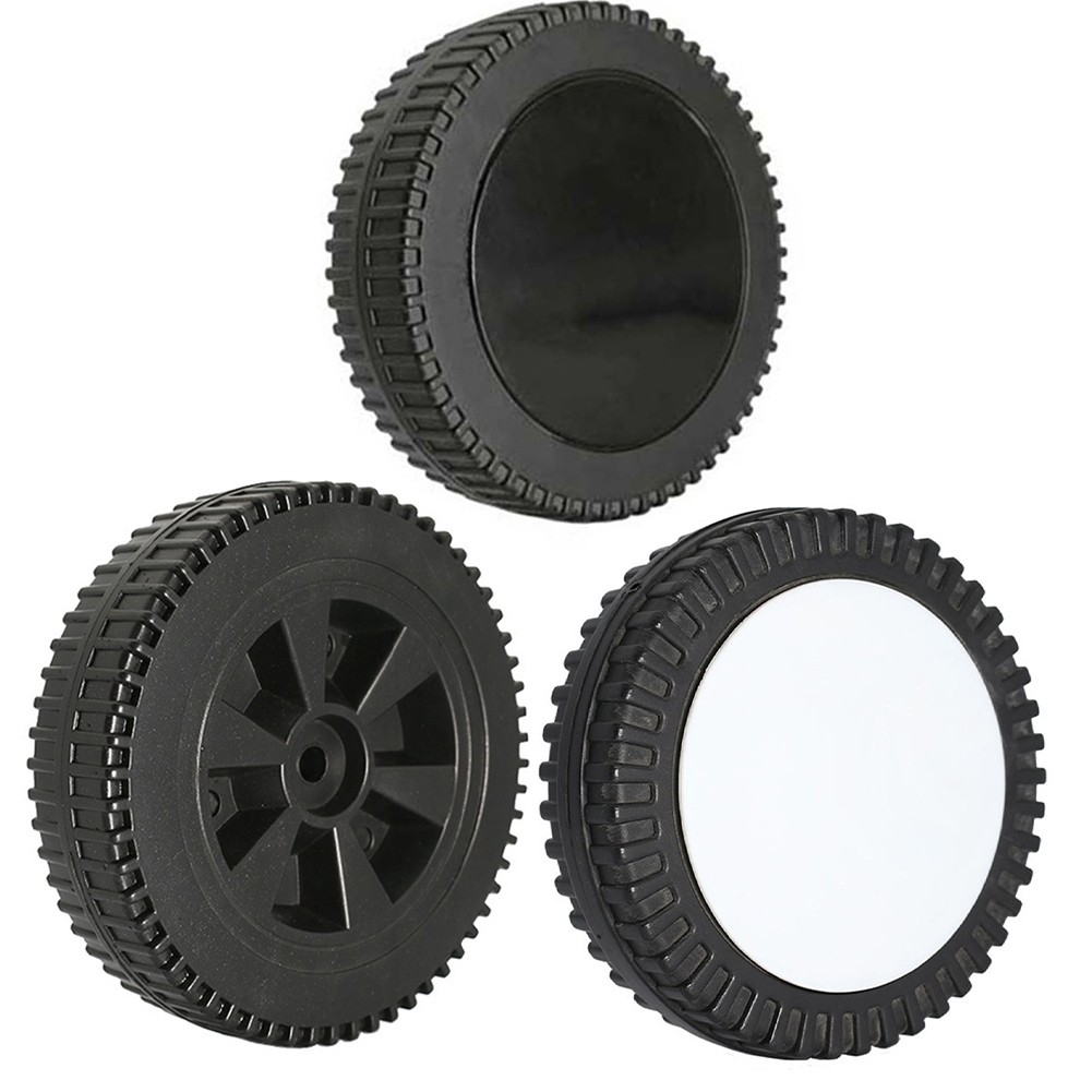 2Pcs Grill Wheel 6 Inch Bbq Grill Wheel Plastic Grill Wheel Replacement 5.98 X 1.57 X 0.41 Diameter Outdoor Cooking Parts C â image 4