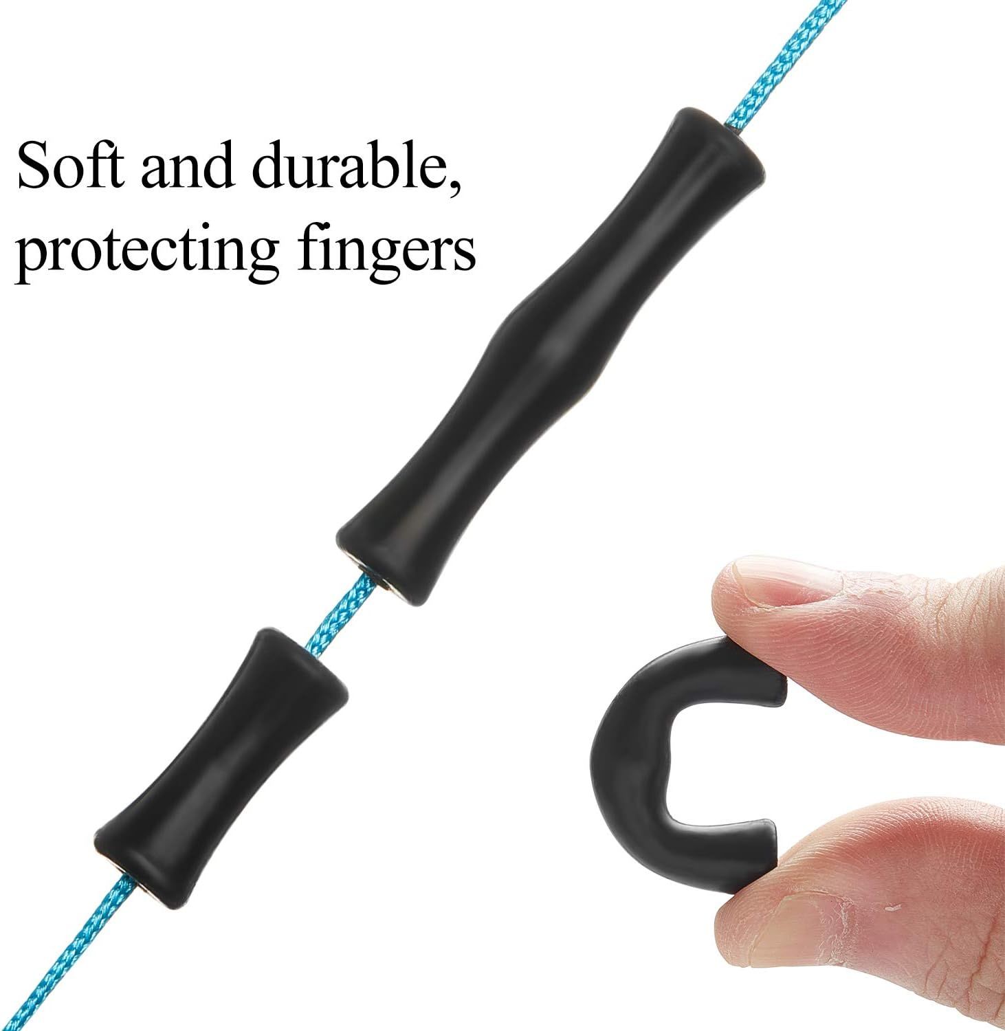 6 Sets Bowstring inger Guards Archery Bowstring inger Protector or Hunting — image 5
