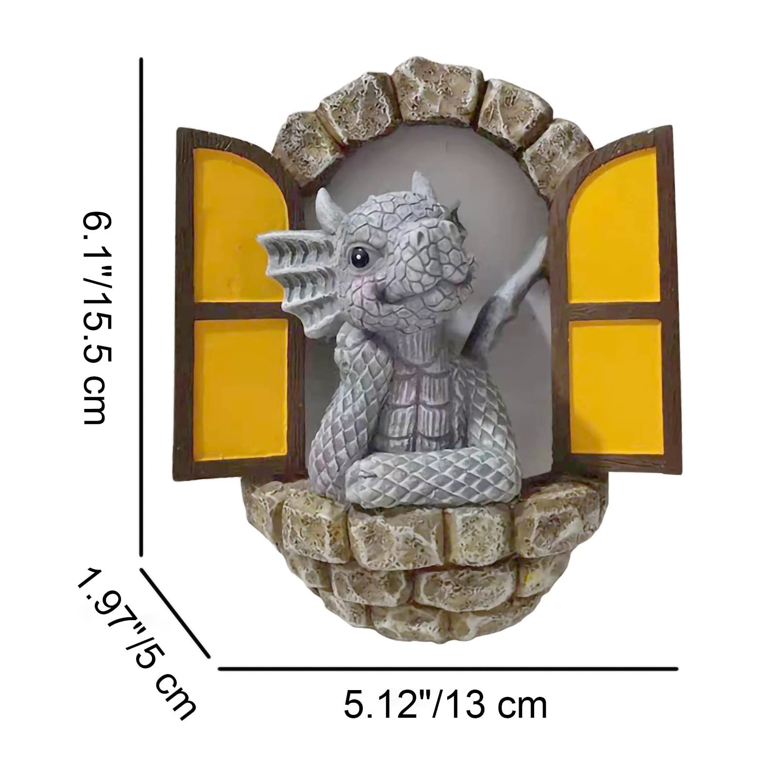 Outdoor Garden Dragon Decor Statue — image 2