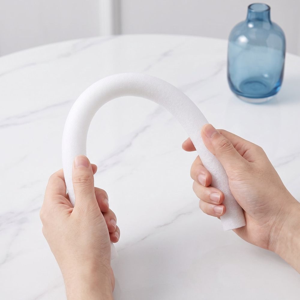12pcs White Foam Sofa Gap Fillers for Home Use, Flexible, Adjustable, Versatile Cushion Inserts for Furniture