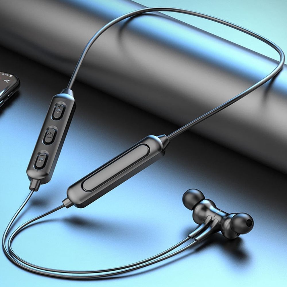 Bluetooth Neckband Headphones,Bluetooth Wireless In-Ear Headphones with Mic,Headphones with Magnetic Suction,IPX5 Water Proof,Comfortable and Easys to Carry,Ideal Choice for Giving Gifts
