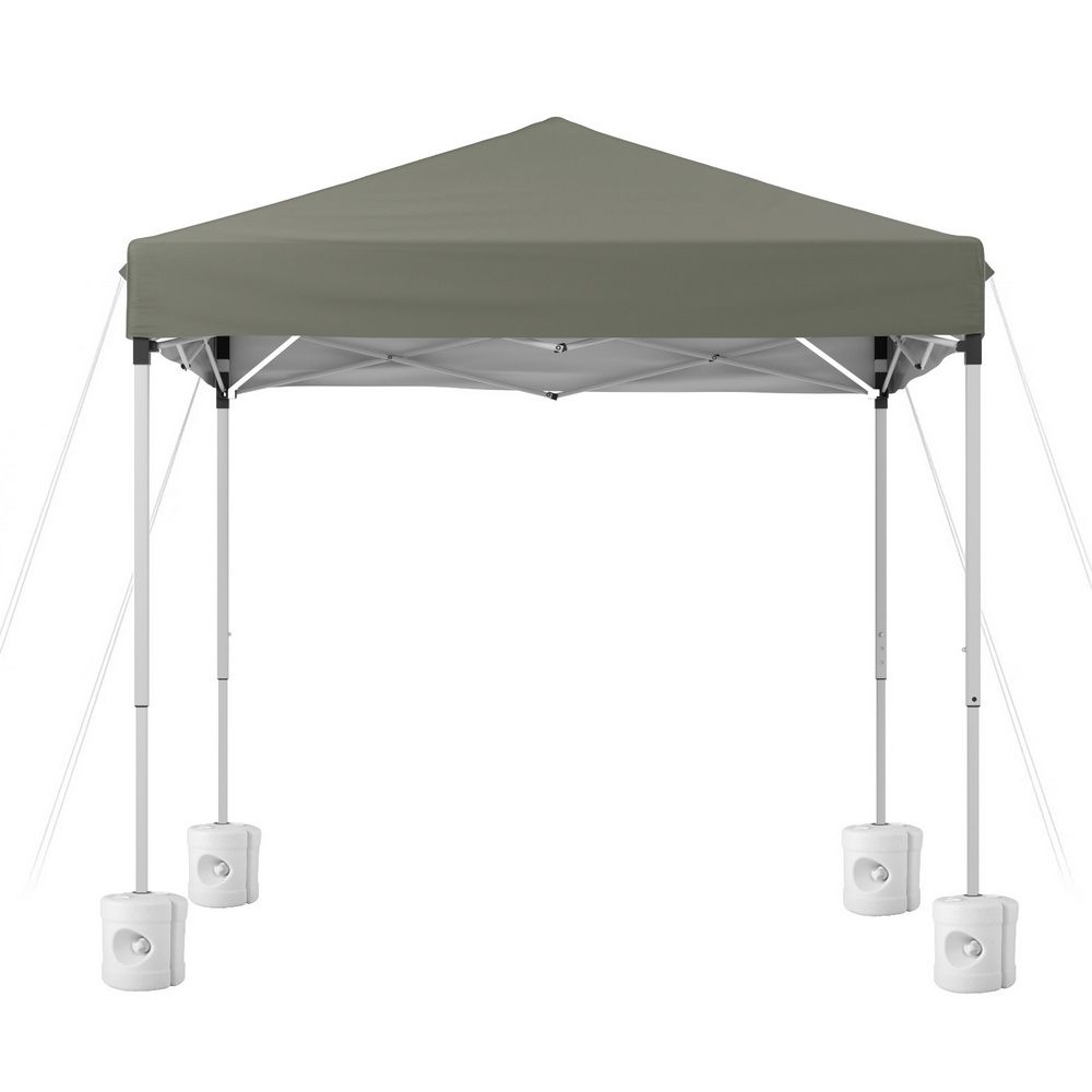 Instahut Gazebo 2x2m Outdoor Patio Garden Marquee Shade w/ Base Pods Grey โ image 3