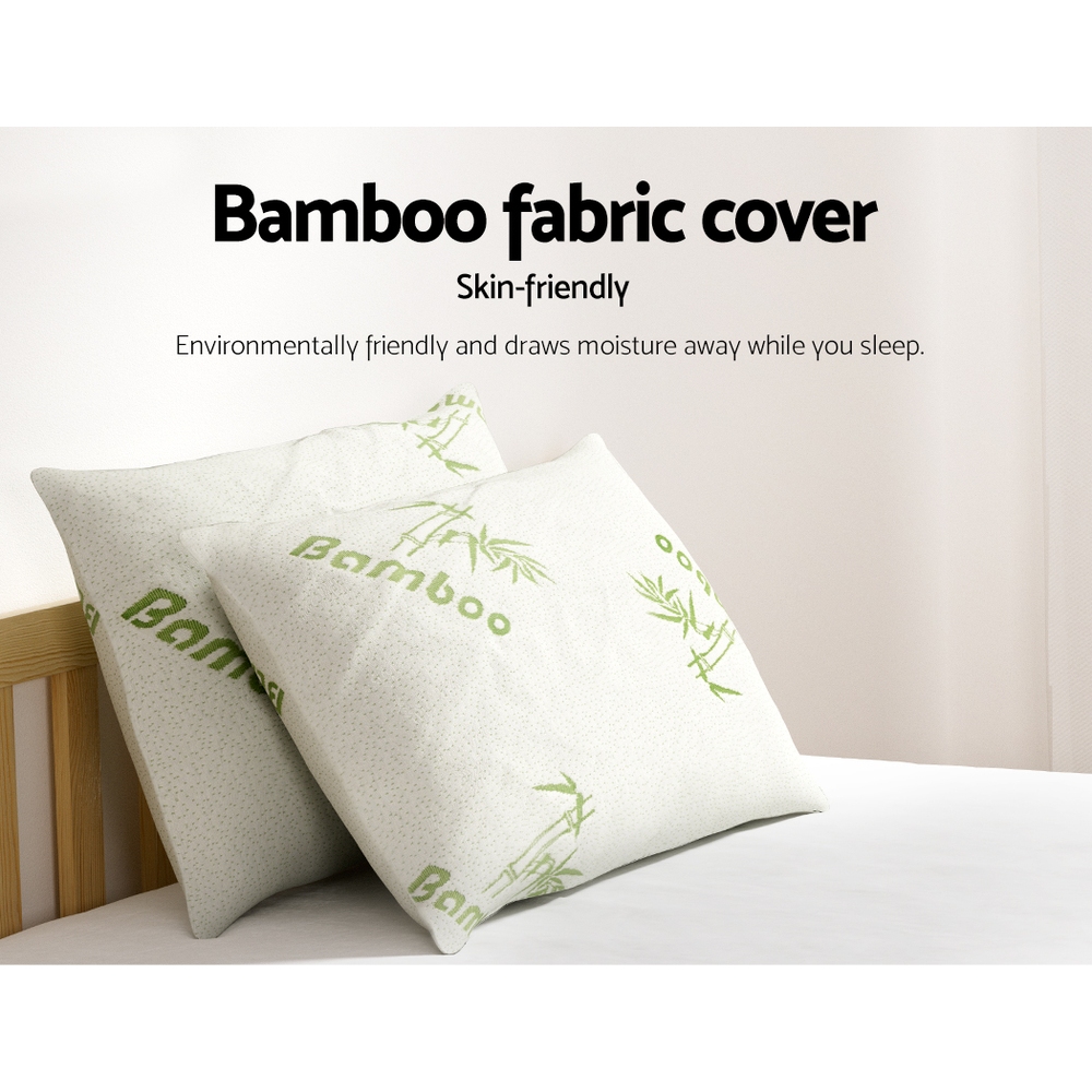 Giselle Bedding 4 Pack Bamboo Pillow Family Hotel โ image 6