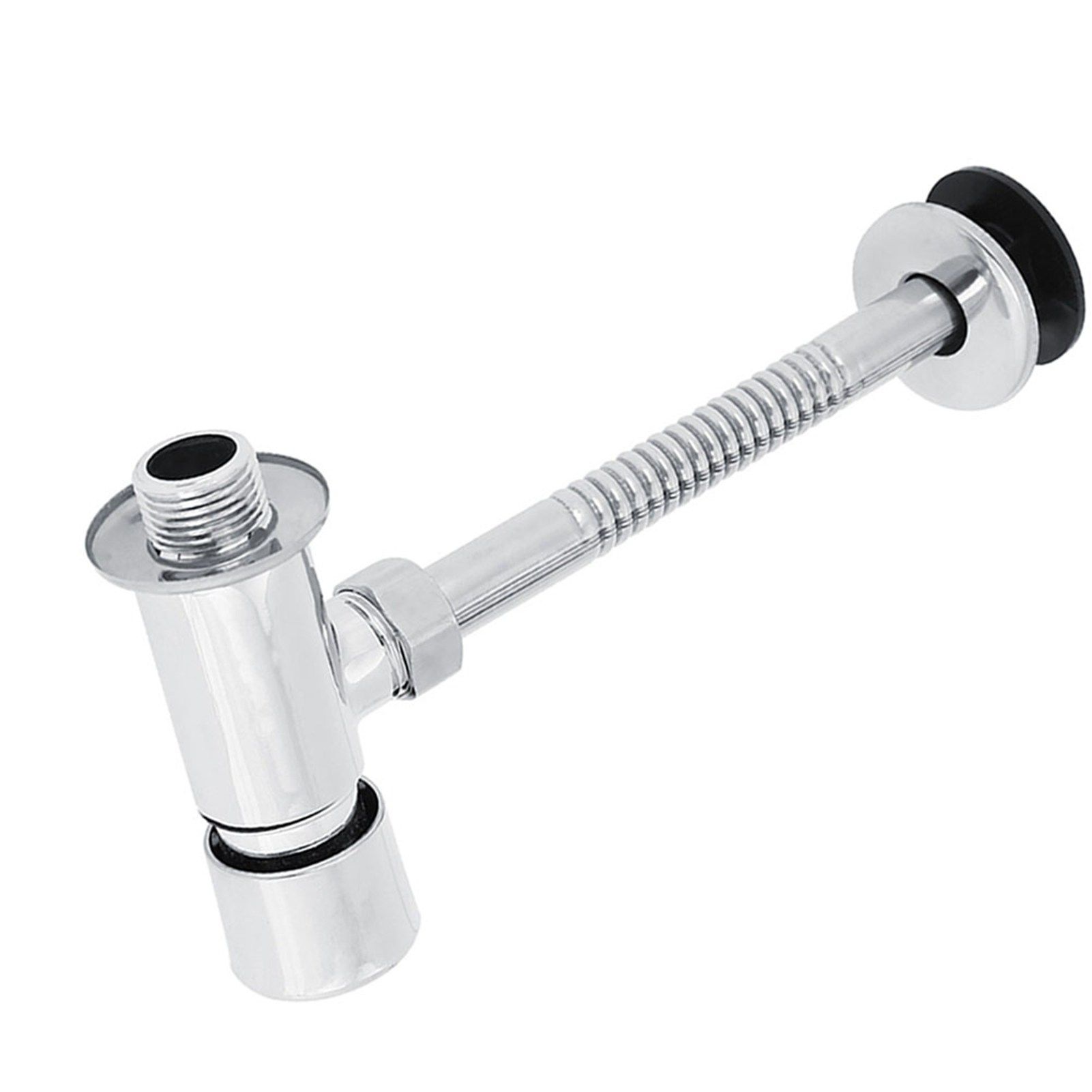 Durable Zinc Alloy Flush Valve Office Hotel Bathroom Toilet Hand Pressing Flushing Tool — image 2