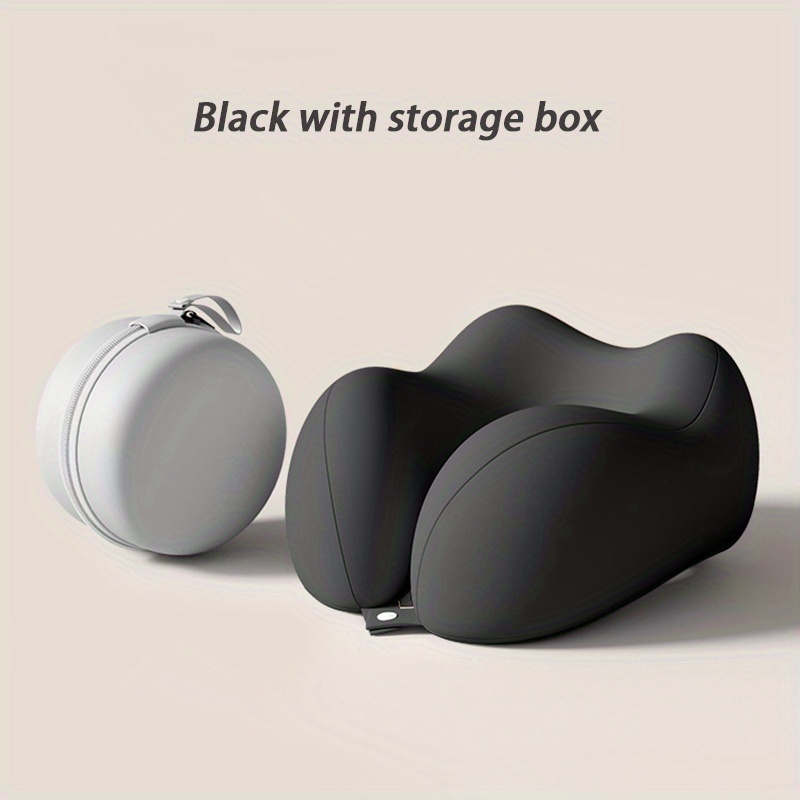 GIFT Dual-Peak Comfort Storage Box: Innovative dual-peak support system, neck-size restriction-free design, integrating comfortable bearing with smart storage