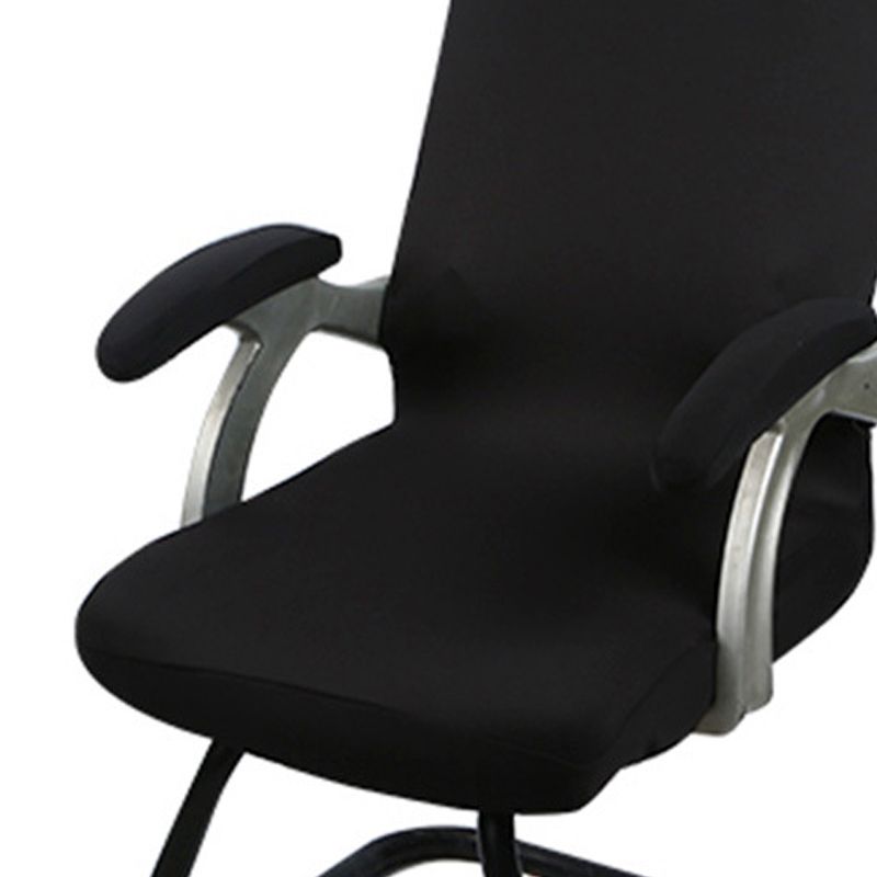 1 Pair Chair Arm Covers with Sponge Soft Breathable Safe Office Chair Armrest Cover Set for Working Home Black Sponge Type 35x9cm/13.8x3.5in โ image 3