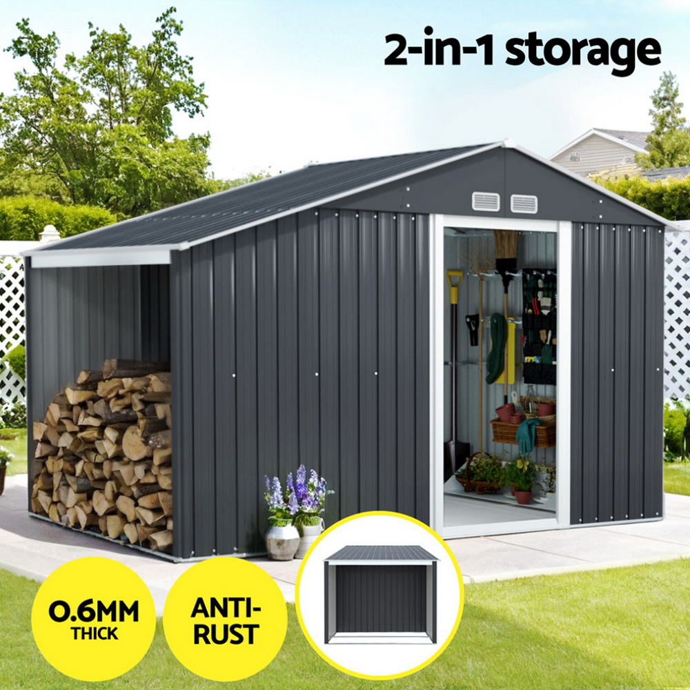Giantz Garden Shed 3.22x1.96M Outdoor Storage Tool Workshop House Shelter โ image 4