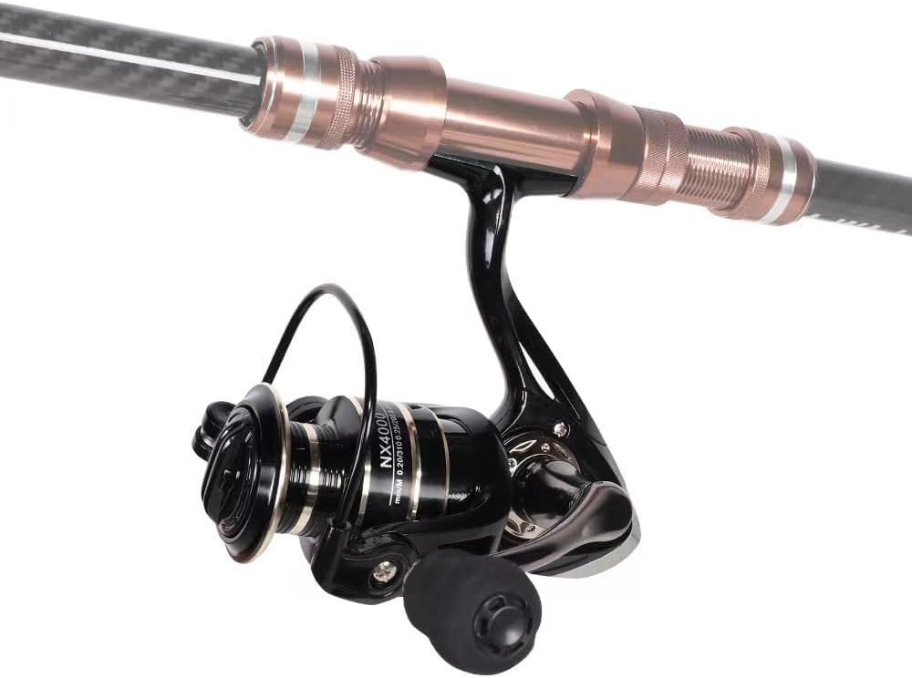 All Metal Spinning Fishing Reel - Ultra Smooth 5.2:1 Gear Ratio Saltwater Freshwater - Corrosion Resistant CNC Machined Fish Reel for Surfcasting Kayak - 2000 โ image 3