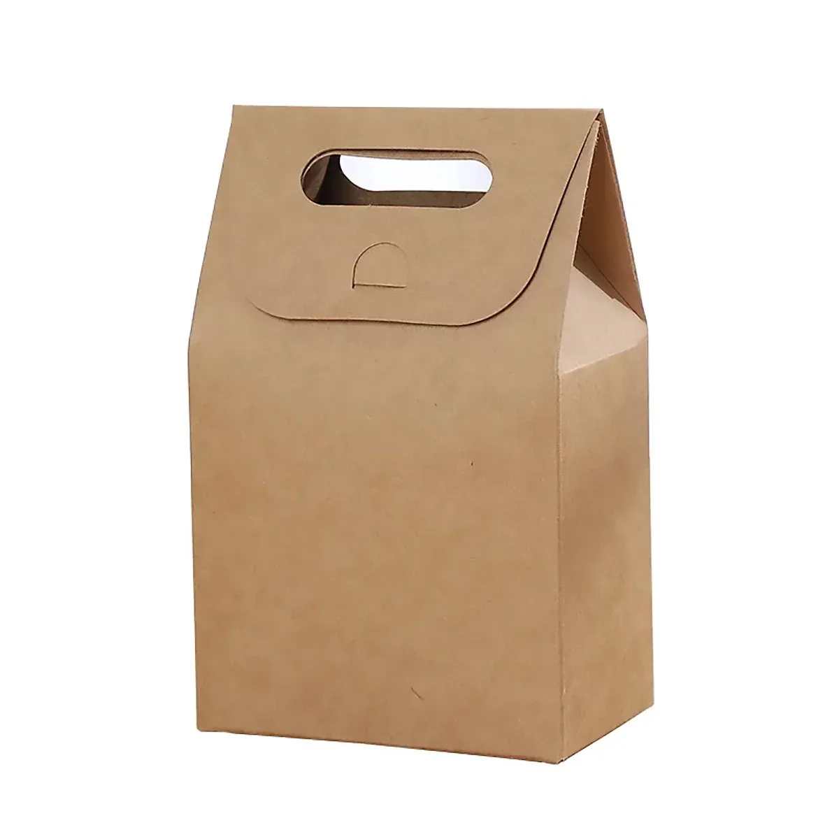 50PCS Portable Kraft Paper Gift Boxes for Birthday Holiday Wrapping — image 2