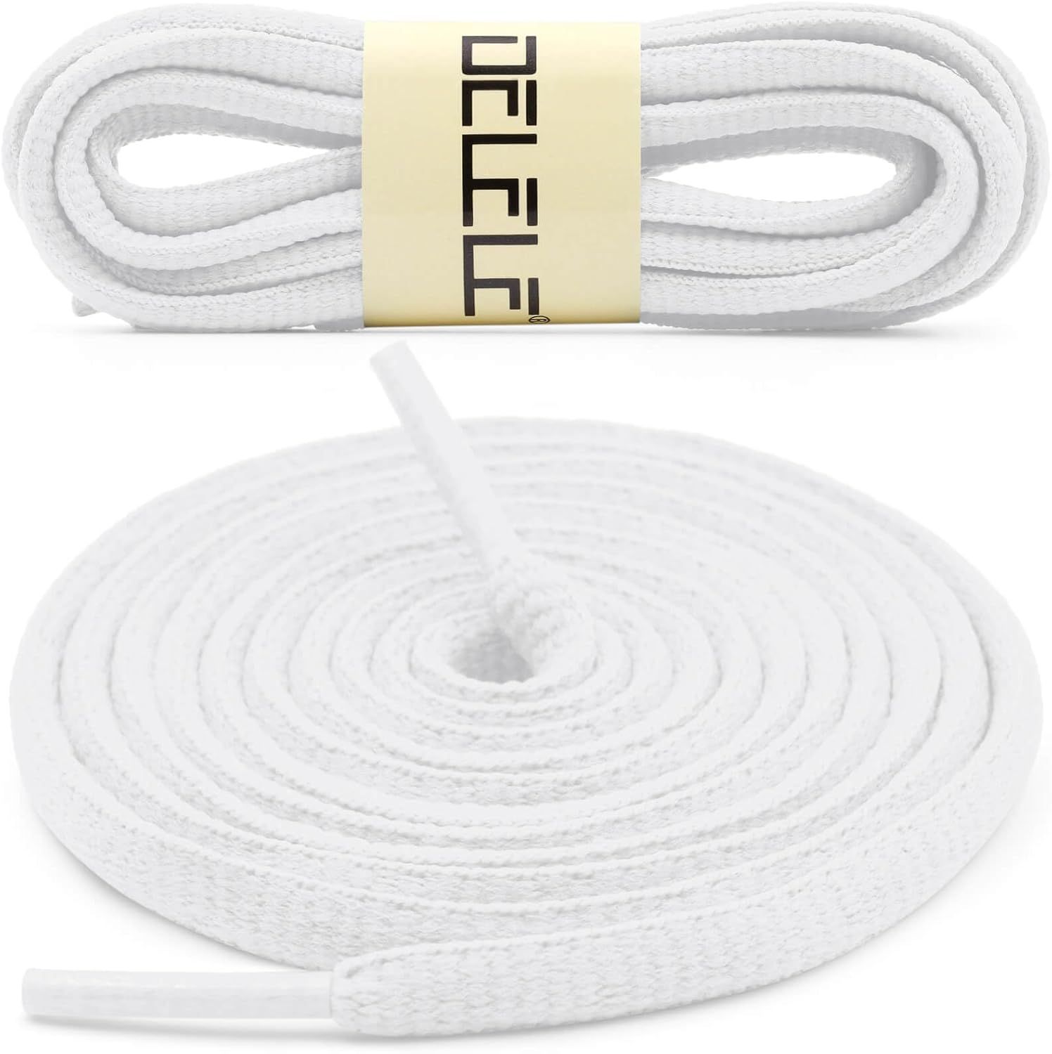 2Pair Oval Shoes laces 42 Colors Hal Round 1/4" Athletic ShoeLaces or Sport/Running Shoes Shoe Strings — image 2