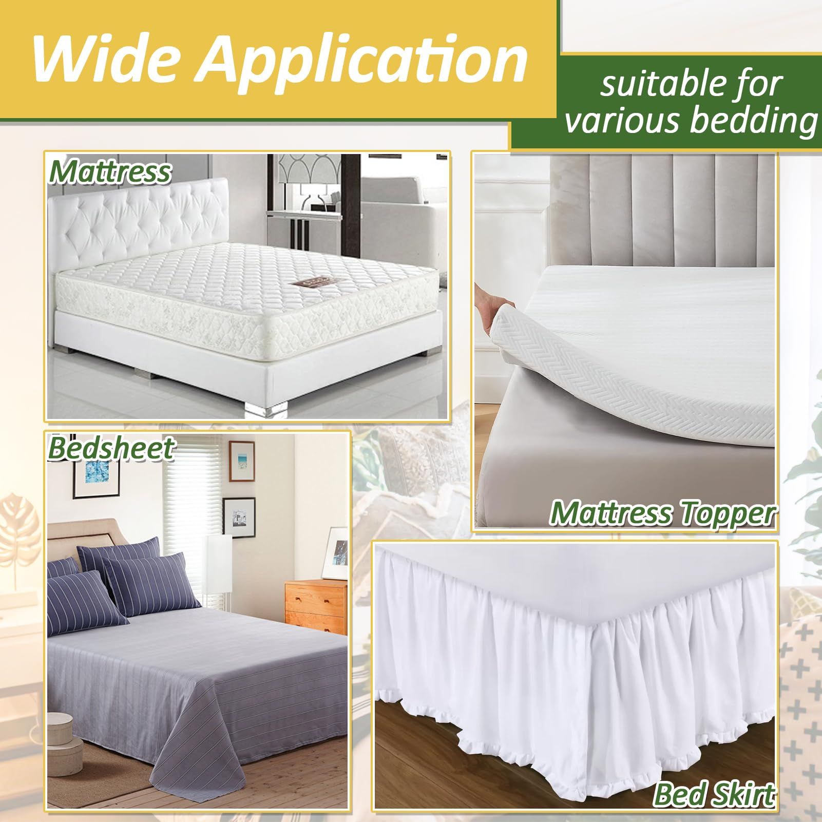 11cm(4.3") X 6M(19.7FT) Non Slip Couch Cushion Grips Holders Mattress Pads Strips Keep Mattress Bed Sheet Sofa Couch Cushion โ image 2