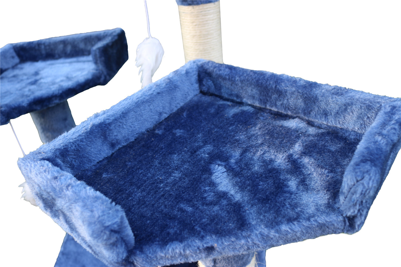 YES4PETS 170cm Cat Scratching Post Tree Post House Tower with Ladder Furniture Blue โ image 5