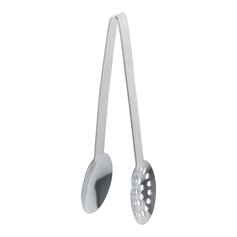 2pcs Kitchen Craft Tool Stainless Steel Round Tea Bag Tongs Squeezer Holder Grip โ image 2