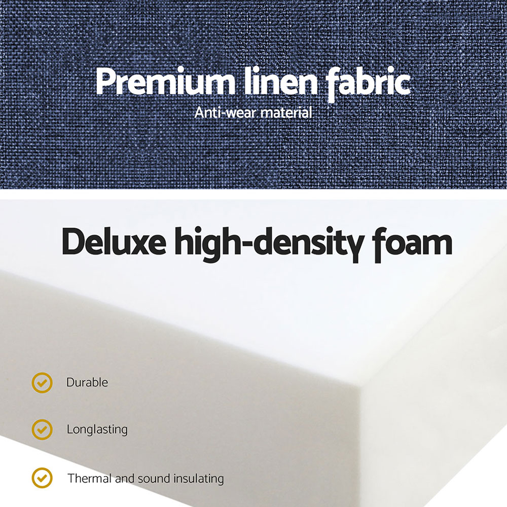 Giselle Bedding Foldable Mattress Folding Foam Single Blue — image 5